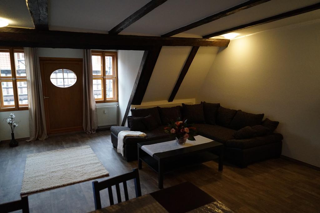 Apartamento Kaufmannshaus Anno 1613 Quedlinburg Habitación foto