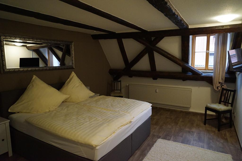 Apartamento Kaufmannshaus Anno 1613 Quedlinburg Habitación foto